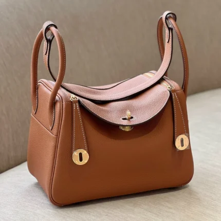 Lindy 26 Brown Gold Hardware